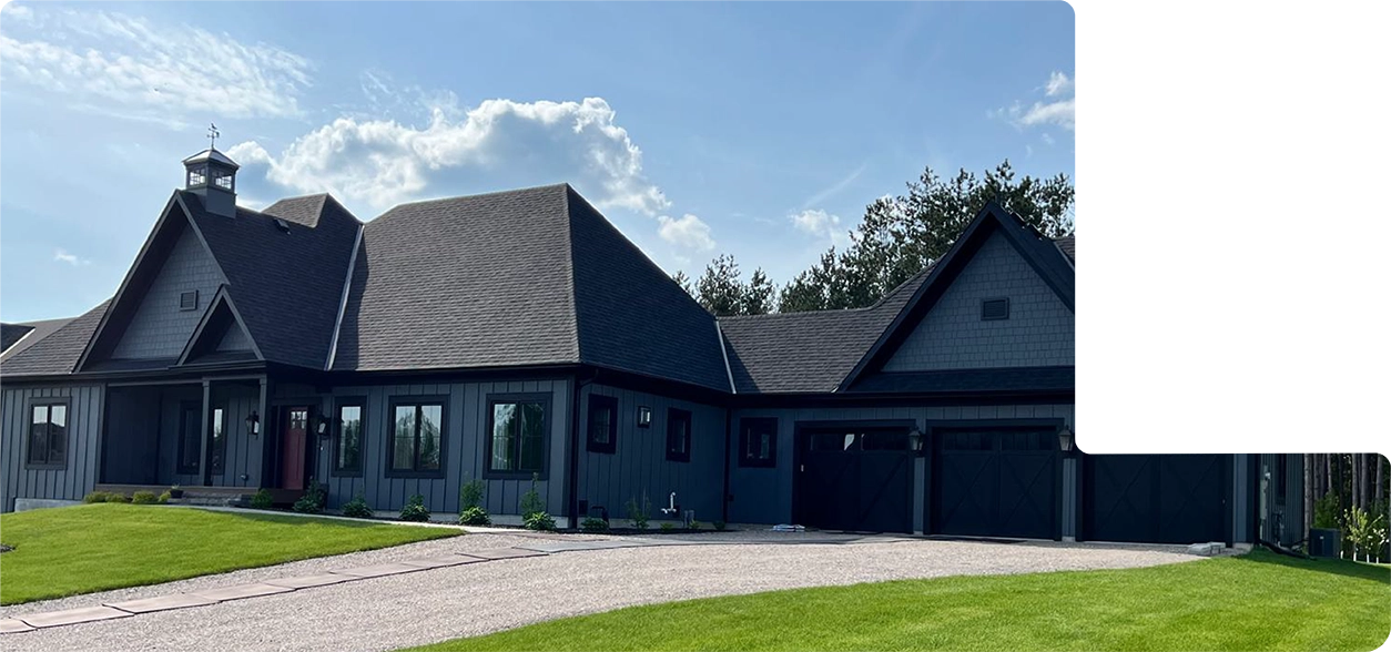 CECI Exterior- Renovation project on large home.