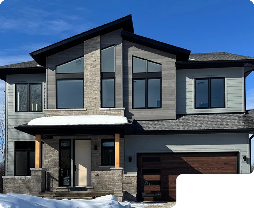 CECI warranty on home siding.