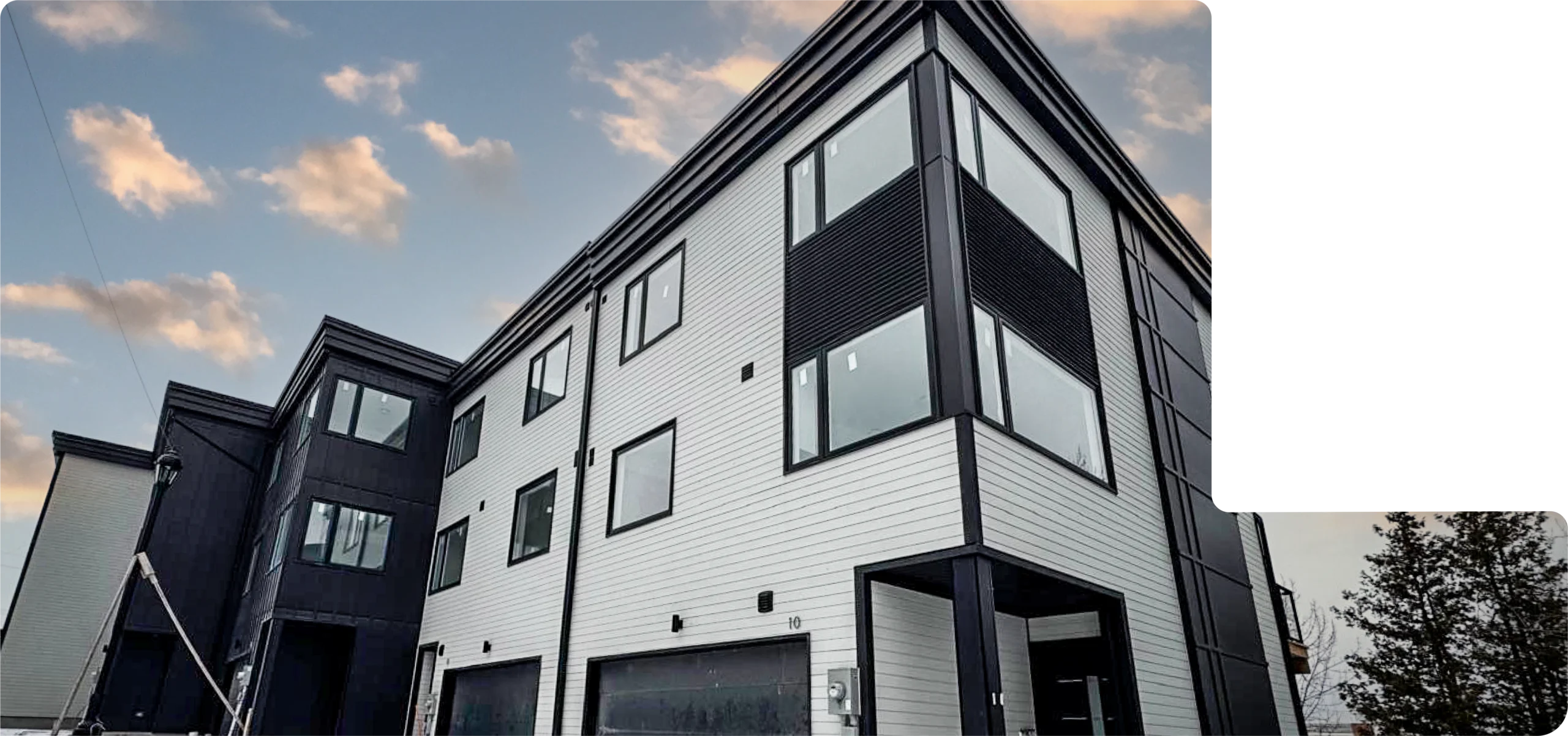 New construction build siding by CECI
